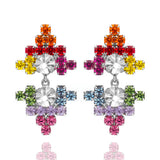 Boucles d'oreilles Positano • Multicolores