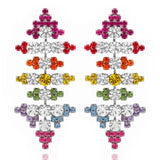 Boucles d'oreilles Ravello • Multicolores