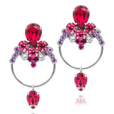 Boucles d'oreilles Taormina • Fuchsia