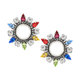 Boucles d'oreilles Bellagio mini • Multicolores