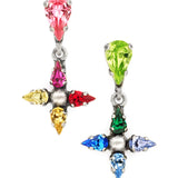 Boucles d'oreilles Melrose • Multicolores